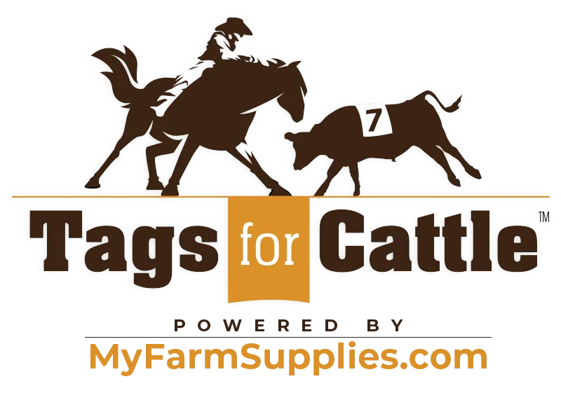 Tags for Cattle logo – powered by My Farm Supplies Tags for Cattle logo - powered by My Farm Supplies